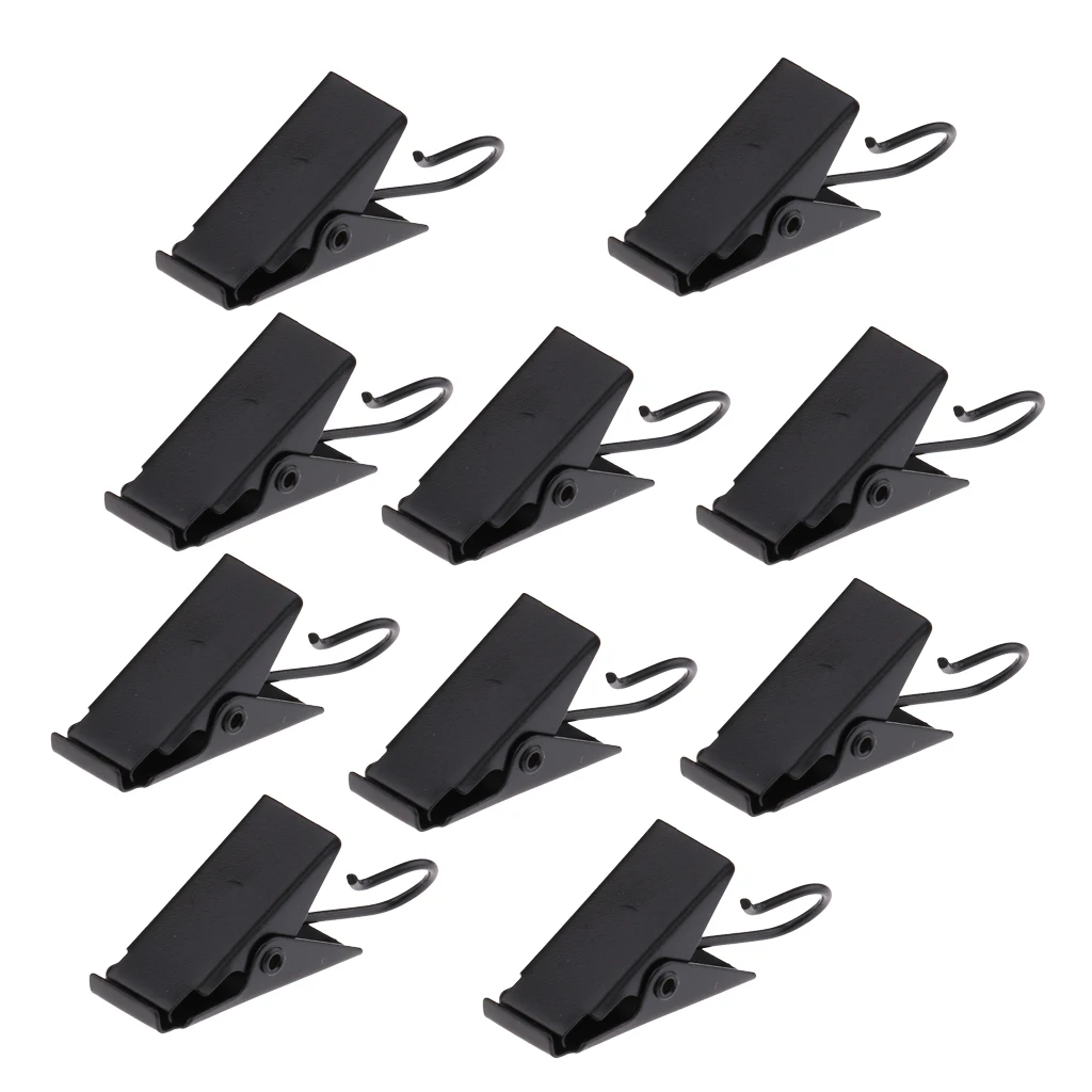30 шт. планер для штор и окон крючок вешалка одежды 38 мм черный | Обустройство дома