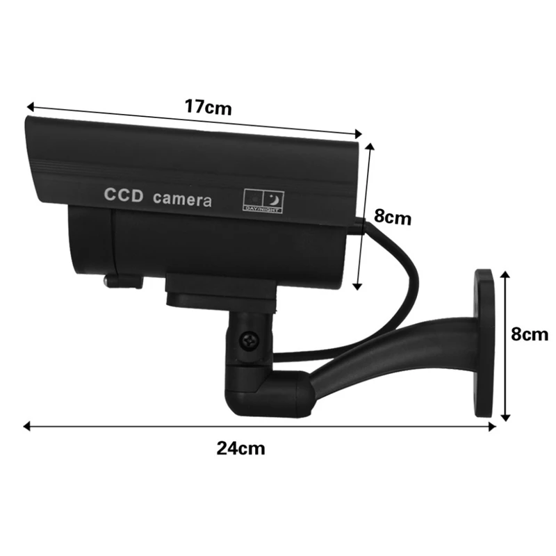 Наружная крытая Водонепроницаемая поддельная пуля камера светодиодная