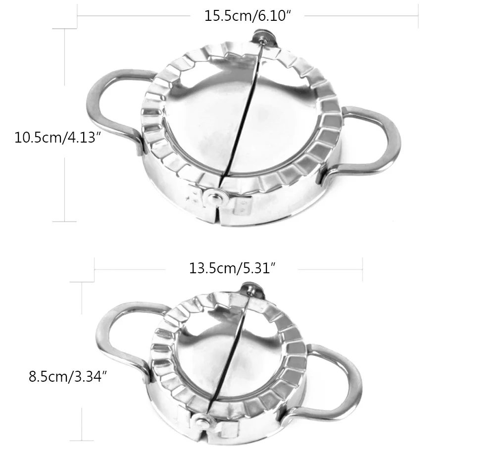 Dumpling Mold Household Dumpling Wrapper Cutter Making Machine Cooking Pastry Tool Kitchen Accessory Labor Saving Jiaozi Tool