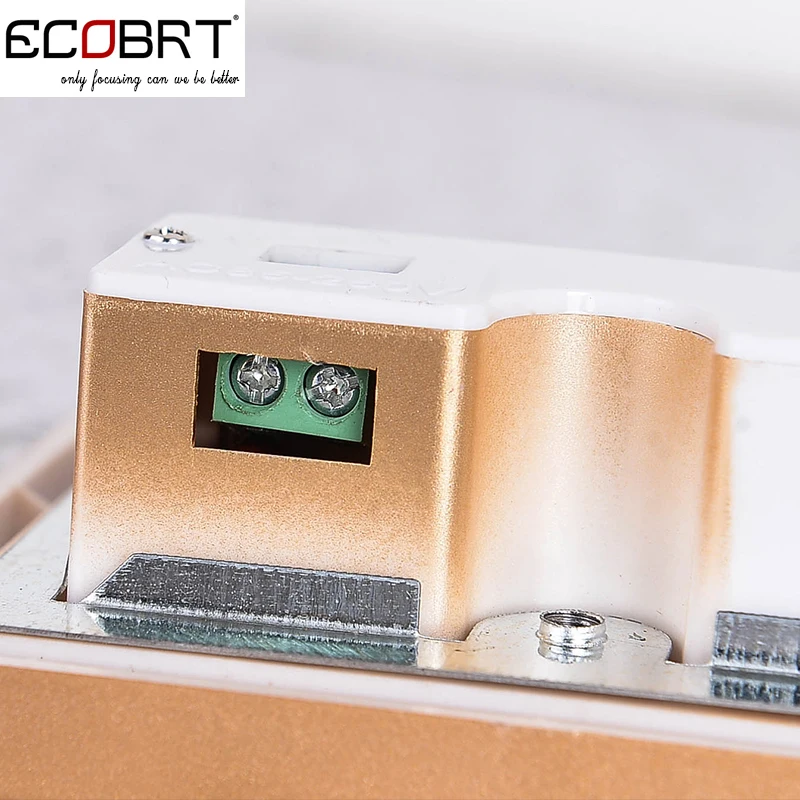 

Indoor PRI Sensor Wall Lamps Led Stair Lights Modern Square Sensor Wall Lights Indoor Black / White / Silver / Gold 100-240V AC