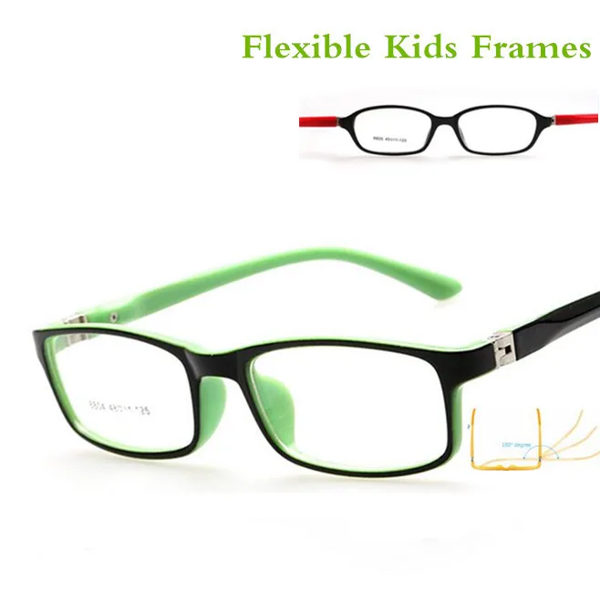Оправа для очков детей мальчиков и девочек оправа при близорукости с линзами 0