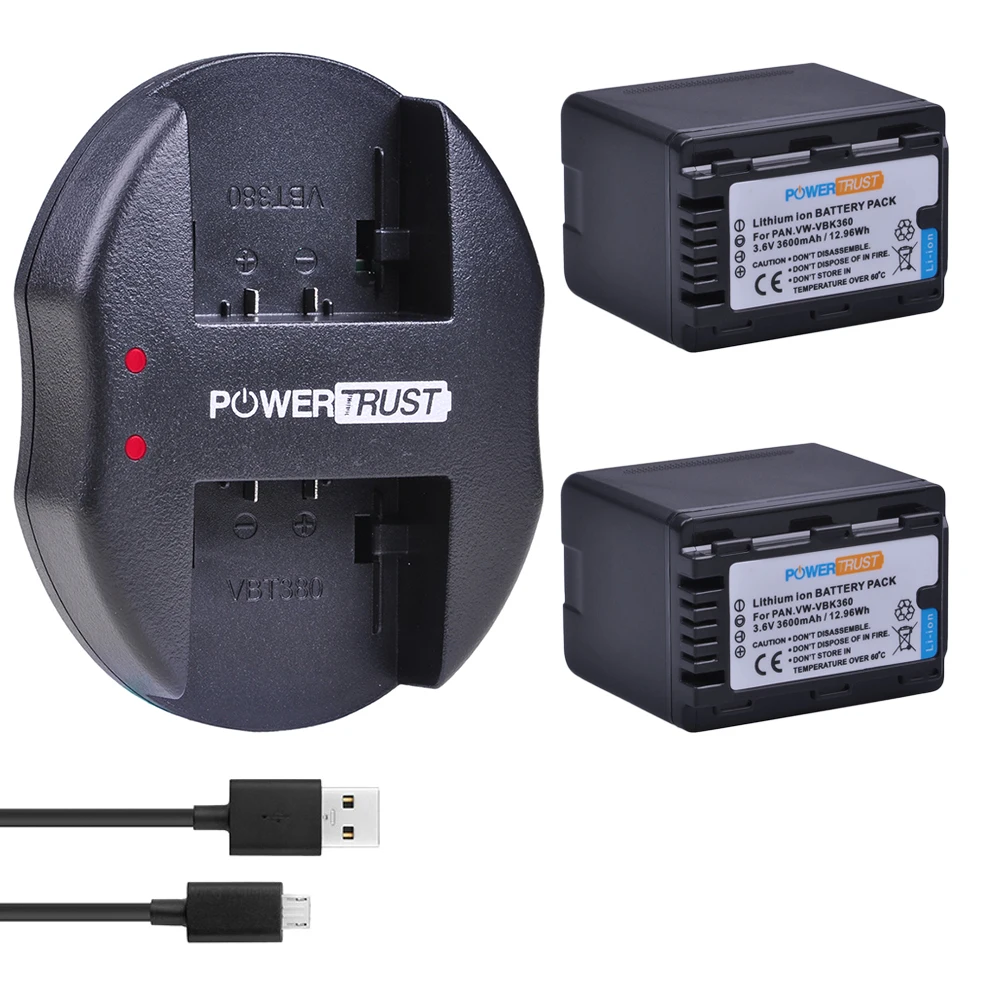 Аккумулятор и быстрое двойное зарядное устройство для фотоаппарата Panasonic