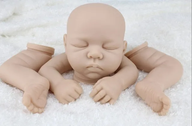 22 дюймов реалистичные куклы Reborn куклы наборы мягкий силиконовый винил «сделай сам» незавершенный Неокрашенный пустая кукла наборы реалистичные Reborn Baby плесень