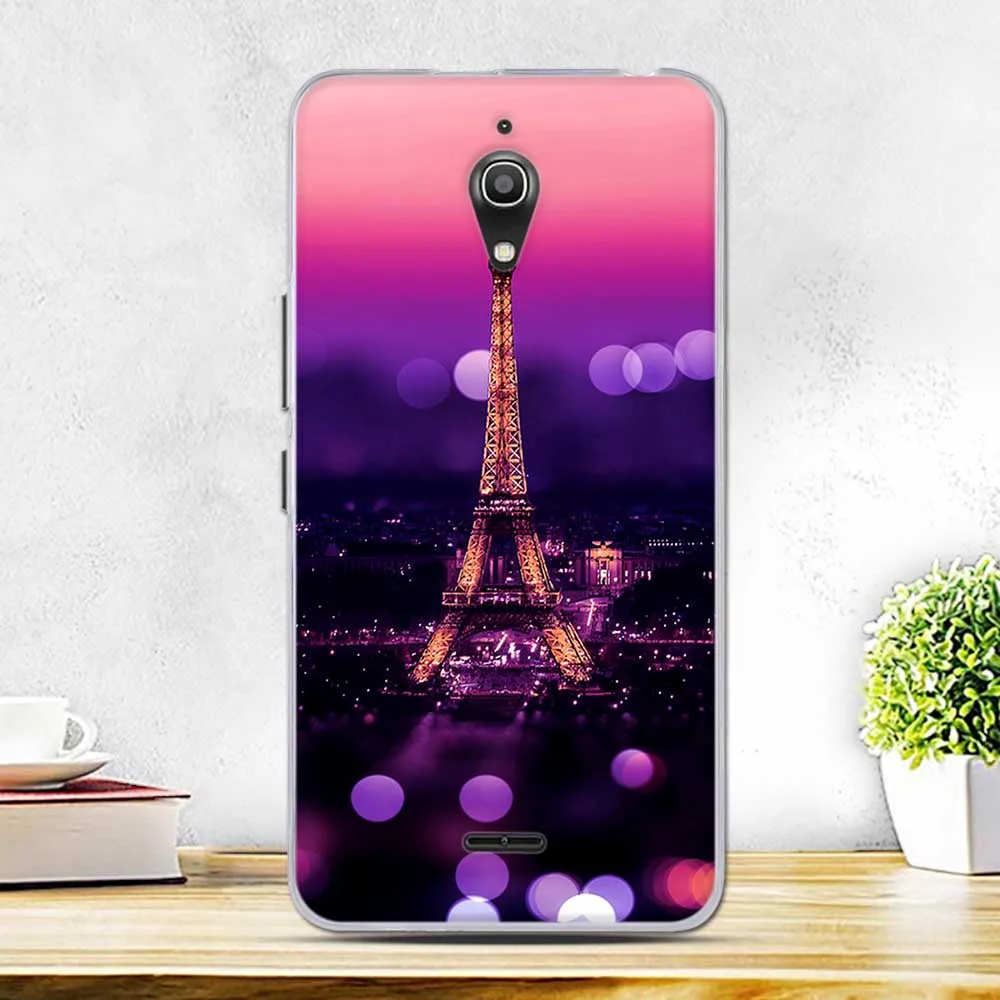 Чехол для Alcatel A2 XL 8050D чехлы мягкие силиконовые Роскошные Защитные из ТПУ телефона