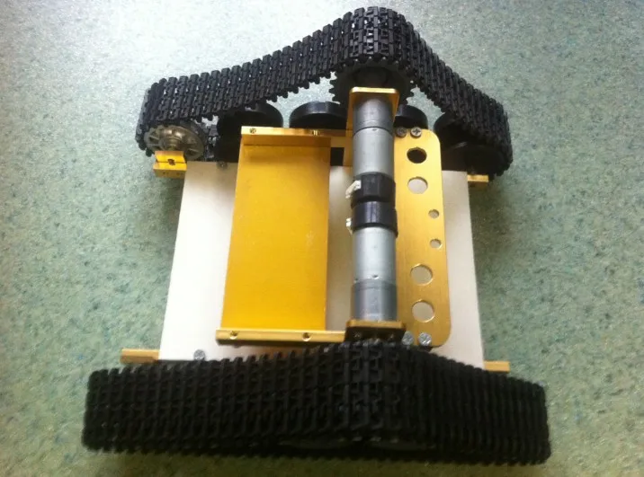 T150P Золотая версия танковый робот комплект шасси автомобиля/гусеница/гусеничные