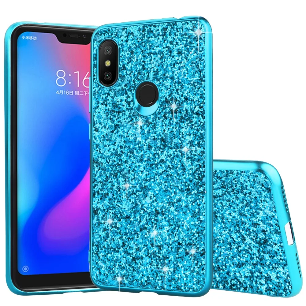 Чехол для Xiaomi Redmi Note 5, чехол с блестящими блестками, чехол для Redmi Note 5 Pro, чехол для глобальной версии Redmi Note 7, 6, Redmi k20