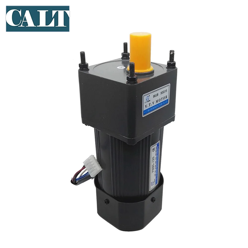 VTV YN90-120/90JB50G15 120 Вт 1:50 Передаточное Отношение скорость регулируемый однофазный редуктор переменного тока 110 В