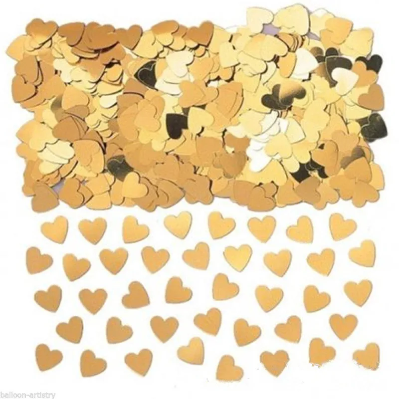 1000 шт./лот блестящее романтическое сердце украшение для свадебвечерние ринки