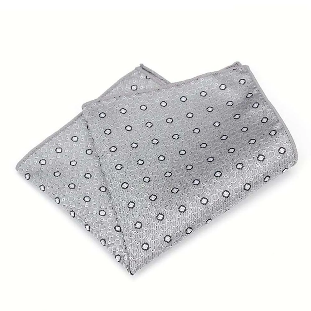 PP10 HUISHI Цветочный Карманный квадратный жаккардовый платок Hanky костюмы мужской, карманный, квадратный - Цвет: PP10