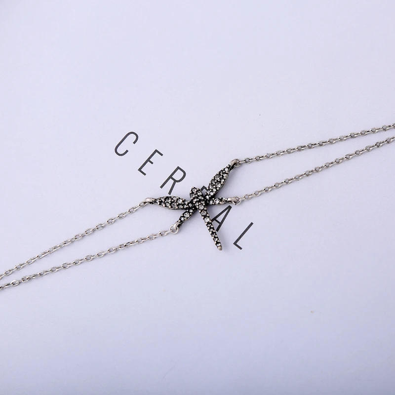 Новое поступление Мода 2018 Романтический Красный/прозрачный/синий браслет со