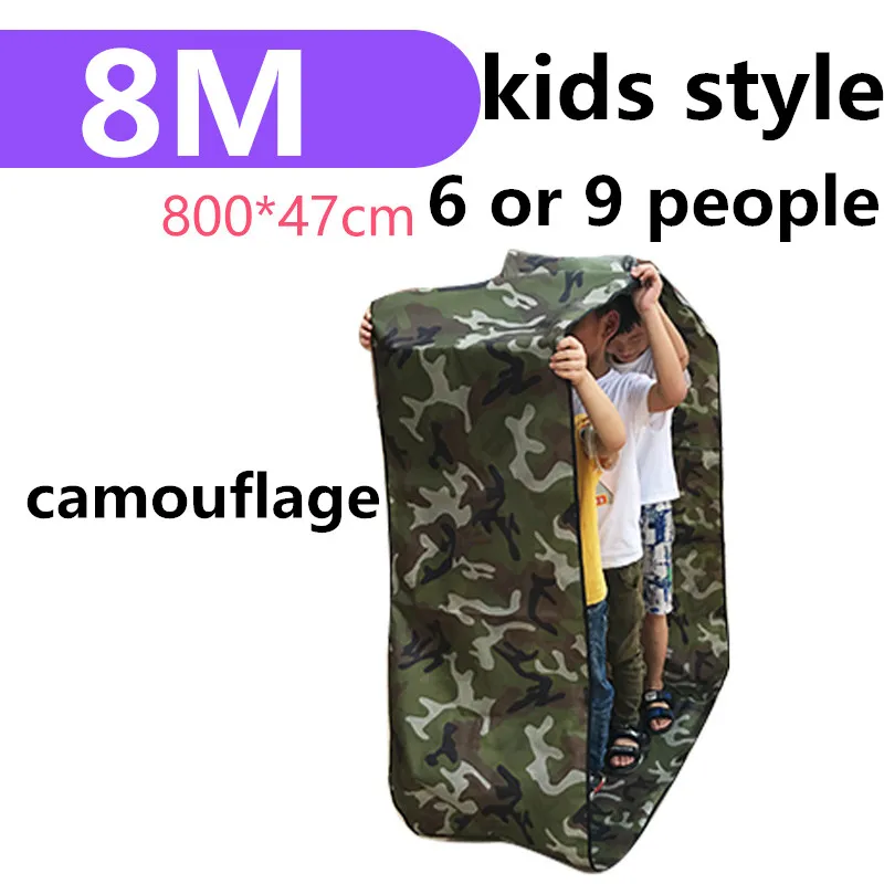8M camouflage color Happymaty напольный подвижный коврик для командной работы, спортивных тренировок, групповых игр, игрушки для детей и взрослых, веселые игры, игрушки для бега - Цвет: 8M camouflage color