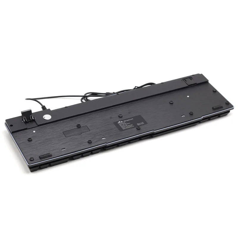 Rii RK100 Проводная клавиатура 3 цвета с подсветкой профессиональная Механическая