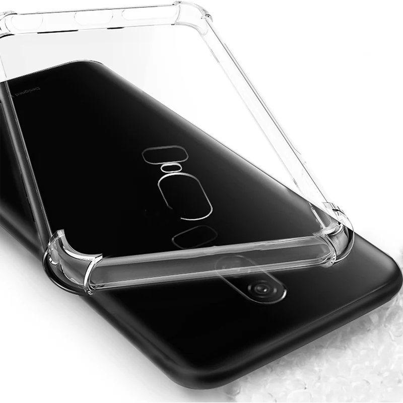 Роскошный противоударный чистый мягкий чехол кожаный Капа для Oneplus 6 чехлов