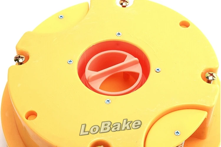 Большой круглый пластиковый контейнер для прессования лунного торта 1500 г с