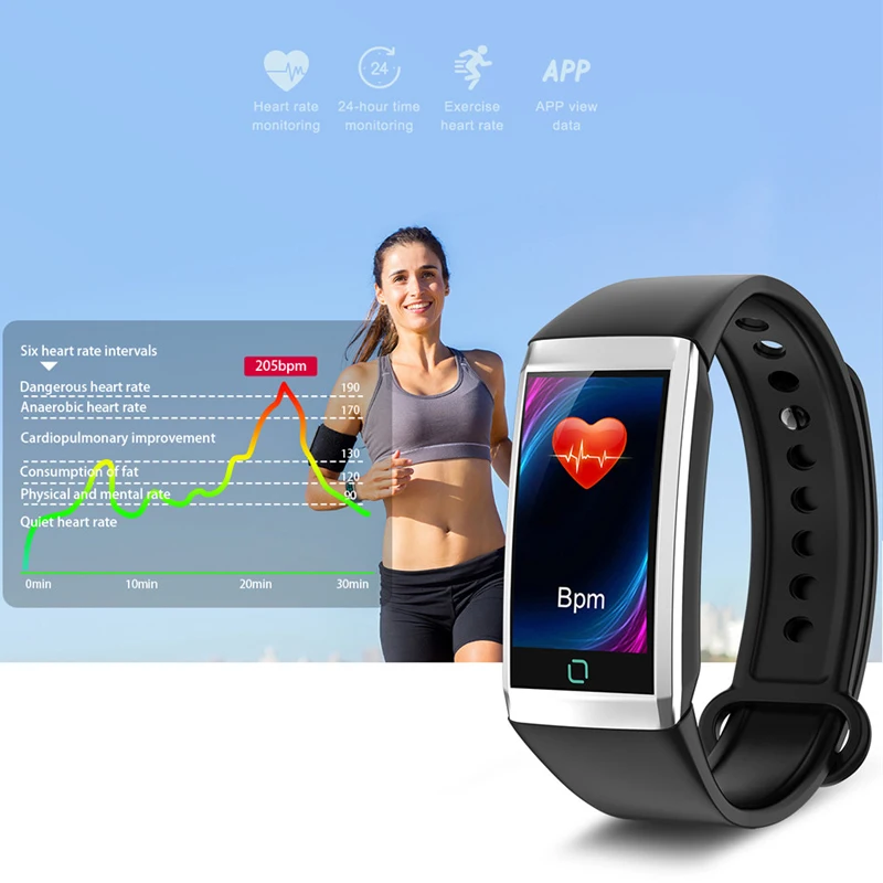 

TD19 Smart Band Fitness Tracker Heart Rate Monitor Sport Pedometer Smart Watch Blood Pressure Smart Bracelet For Android IOS