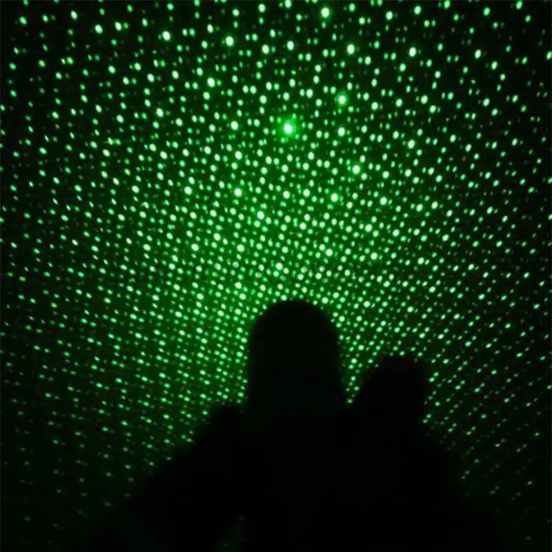 BRIGHTINWD Зеленая лазерная указка, мощный светильник, светильник для сигарет и огня, Лазерный фонарь - Испускаемый цвет: Зеленый