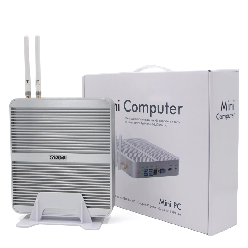 Intel nuc Core i5 7200U Gaming pc Computer Fanless Mini PC 4USB3.0 4USB2.0 Wi-Fi Bluetooth OEM Win10 | Компьютеры и офис