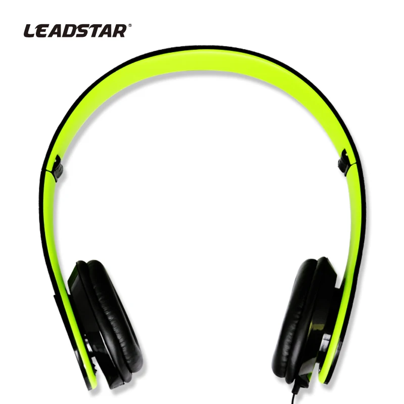 Leadstar Мягкая Проводные Наушники Гарнитуры Стерео Складная Гарнитура Для mp3-плеер