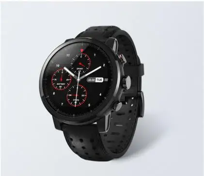 Xiaomi HUAMI AMAZFIT Strato спортивные часы 2 Bluetooth gps 512 МБ/4 ГБ 11 видов спортивных режимов 5 АТМ водонепроницаемость для Android iOS - Цвет: Leather Strap
