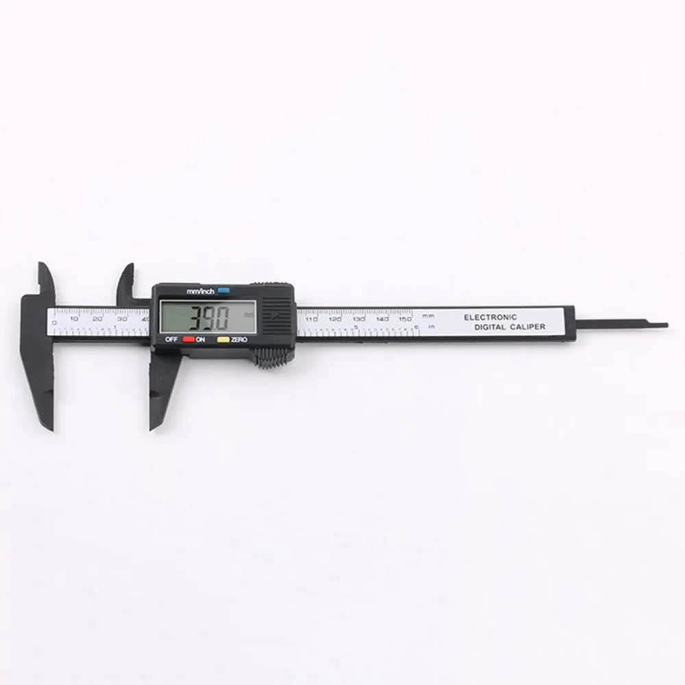 150 мм 6 дюймов ЖК дисплей цифровых электронных углеродного волокна