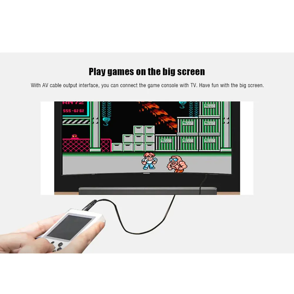 Классическая Мини портативная игровая консоль 3 дюйма lcd 168 игр Ретро FC игровой плеер дропшиппинг