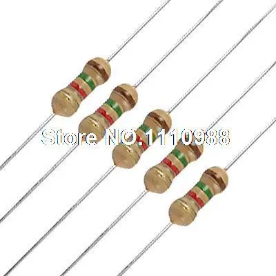 

50 x Resistors 1.5K ohm OHMS 1/4W 250V 5% Carbon Film