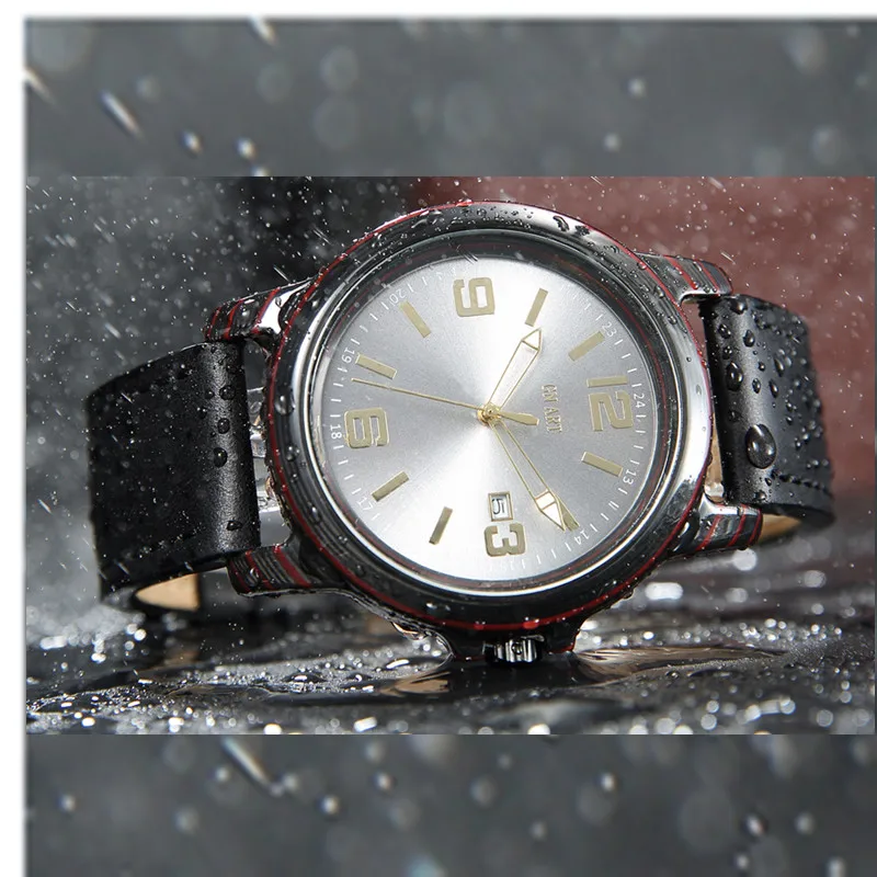 Часы GNART мужские из углеродного волокна водонепроницаемые ударопрочные с