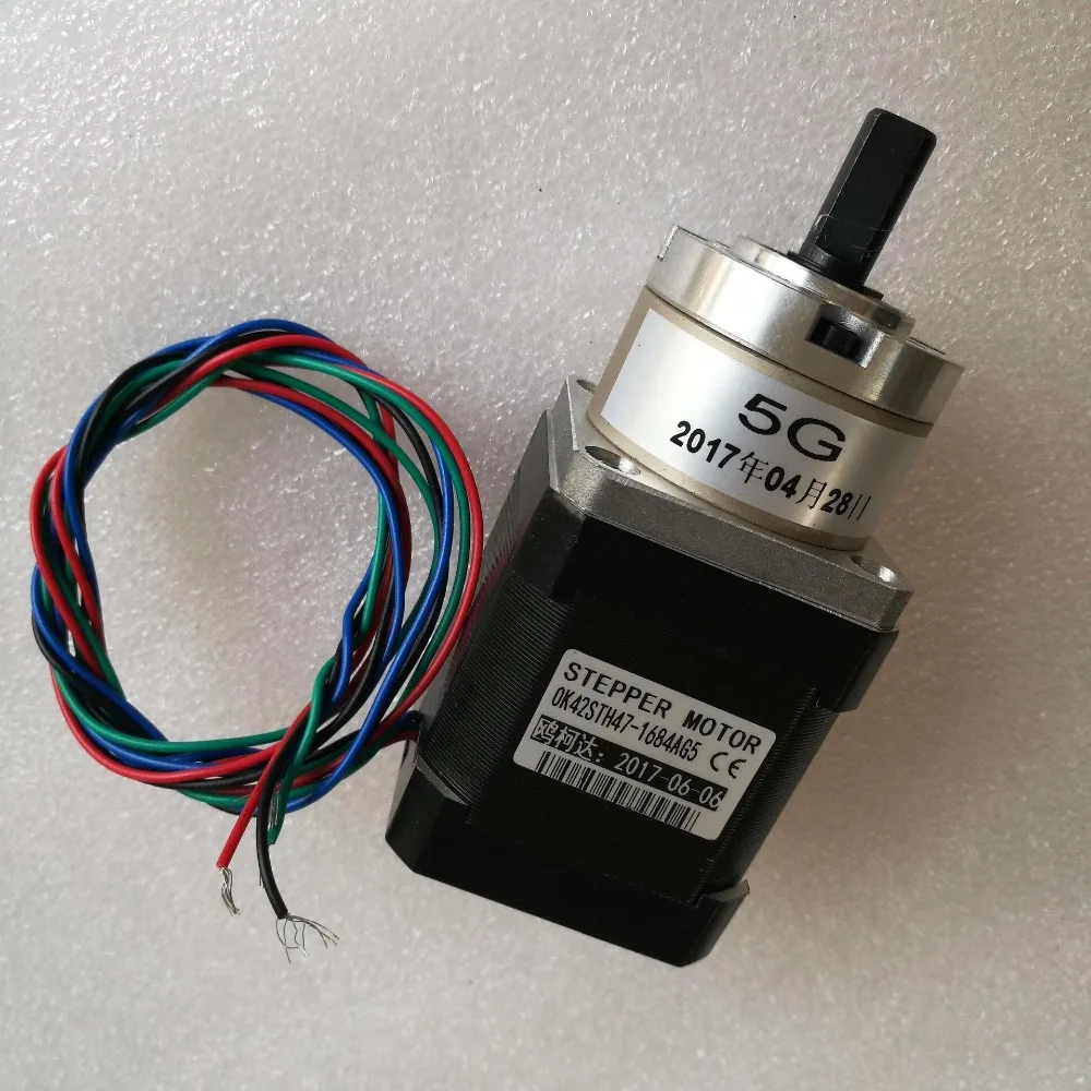 OK42STH38 1684AG5 4 свинцовый Nema17 шаговый двигатель 42 Мотор экструдер Шестерня StepperMotor