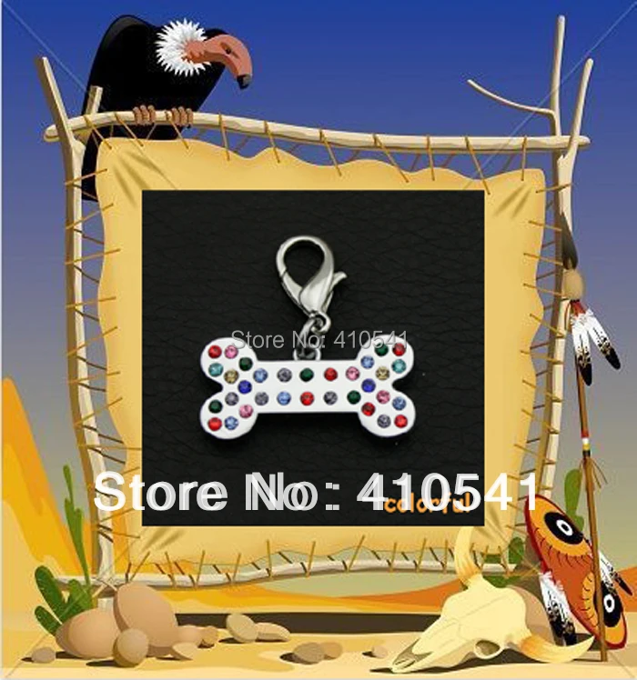 

HOT Sale Wholesale Free Shipping Mix Colors 300 Pcs/ Lot Dog Bone shape Pet ID Tags DIY Dog Tags Fashion Pet Pendant Tags