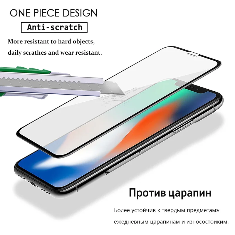 Изогнутое закаленное 3d стекло JONSNOW для iPhone 11 Защита экрана Pro 9H защитная пленка X XR