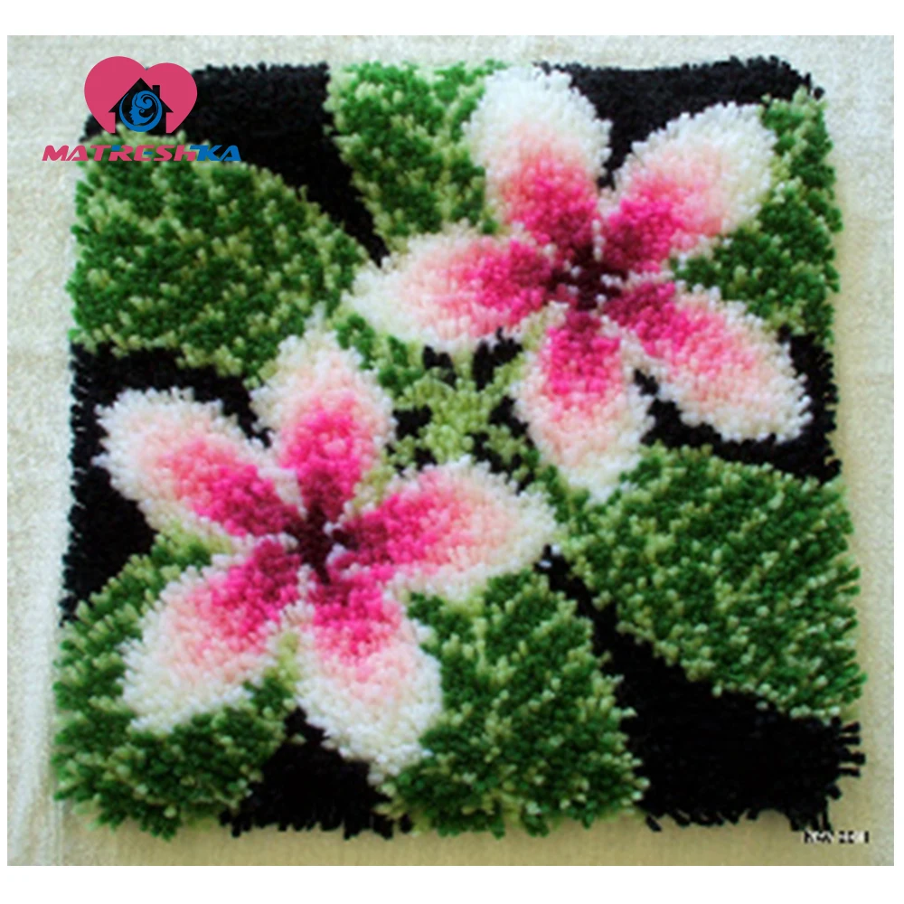 Цветы ковер вышитые подушки вышивка крестиком Подушка Сделай Сам Рукоделие