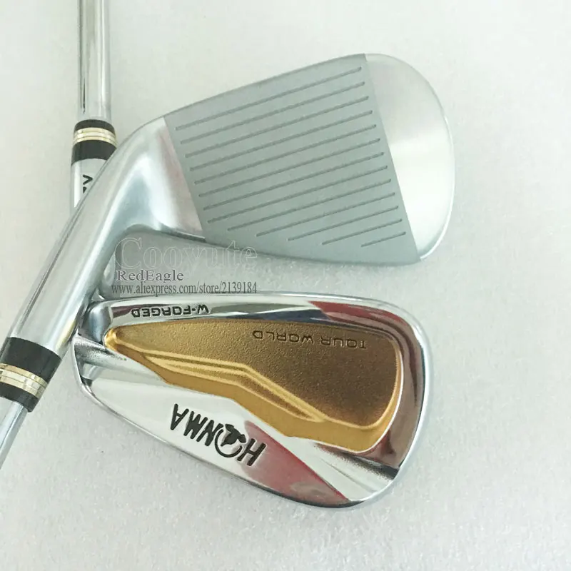 Новые клюшки для гольфа HONMA TW727V набор 4 10 золотые стальной вал R или S Бесплатная