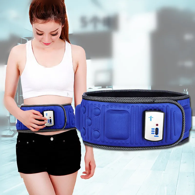 

New 5 Motor Vibration massage slimming belt X5 Abdomen Massager to loose weight waist belt Health and Fitness