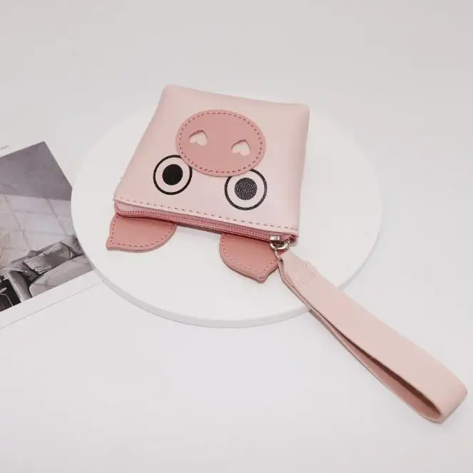 Женский кошелек для монет милый девочек Kawaii мультяшный мелочи из искусственной