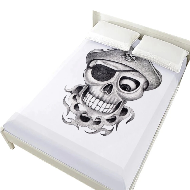 3D простыни на кровать с эластичной лентой 160x200 матрас для кровати. Постельное