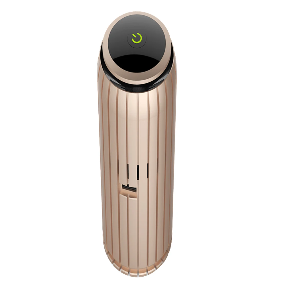 

Mini Auto Car Fresh Air Ionic Purifier Oxygen Ozone Ionizer Cleaner Golden