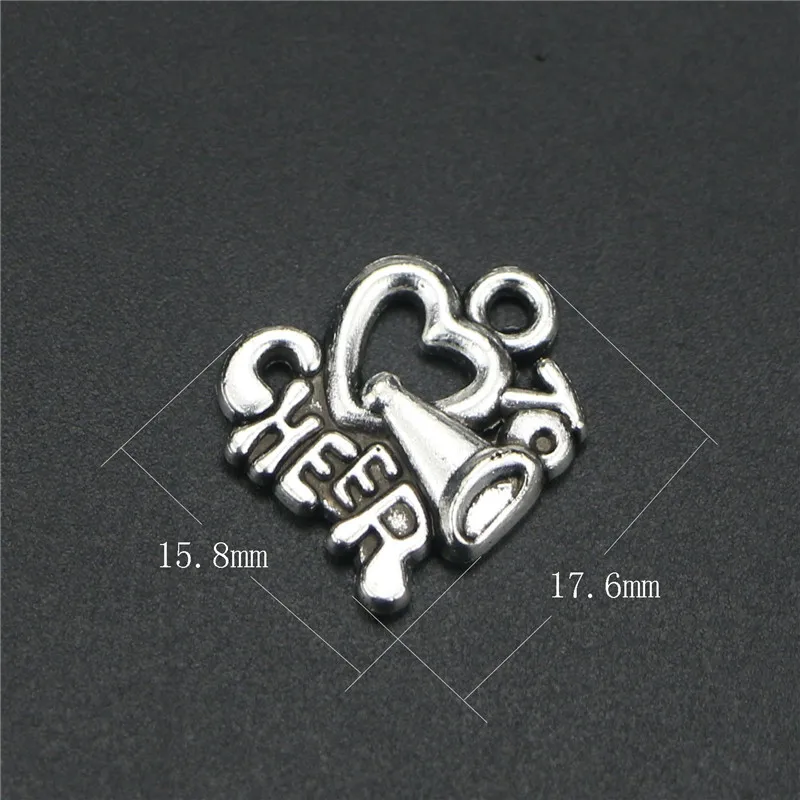 

Лидер продаж, 8 шт./лот, 15,8*17,6 мм, антикварные серебряные шармы в виде пули с головой, «сделай сам», рукоделие, pandents, изготовление ювелирных изделий