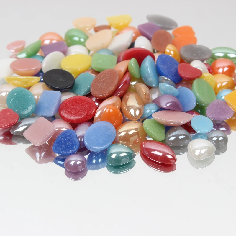 Оптовая продажа 300 шт./лот разноцветные керамические бусины смешанной формы