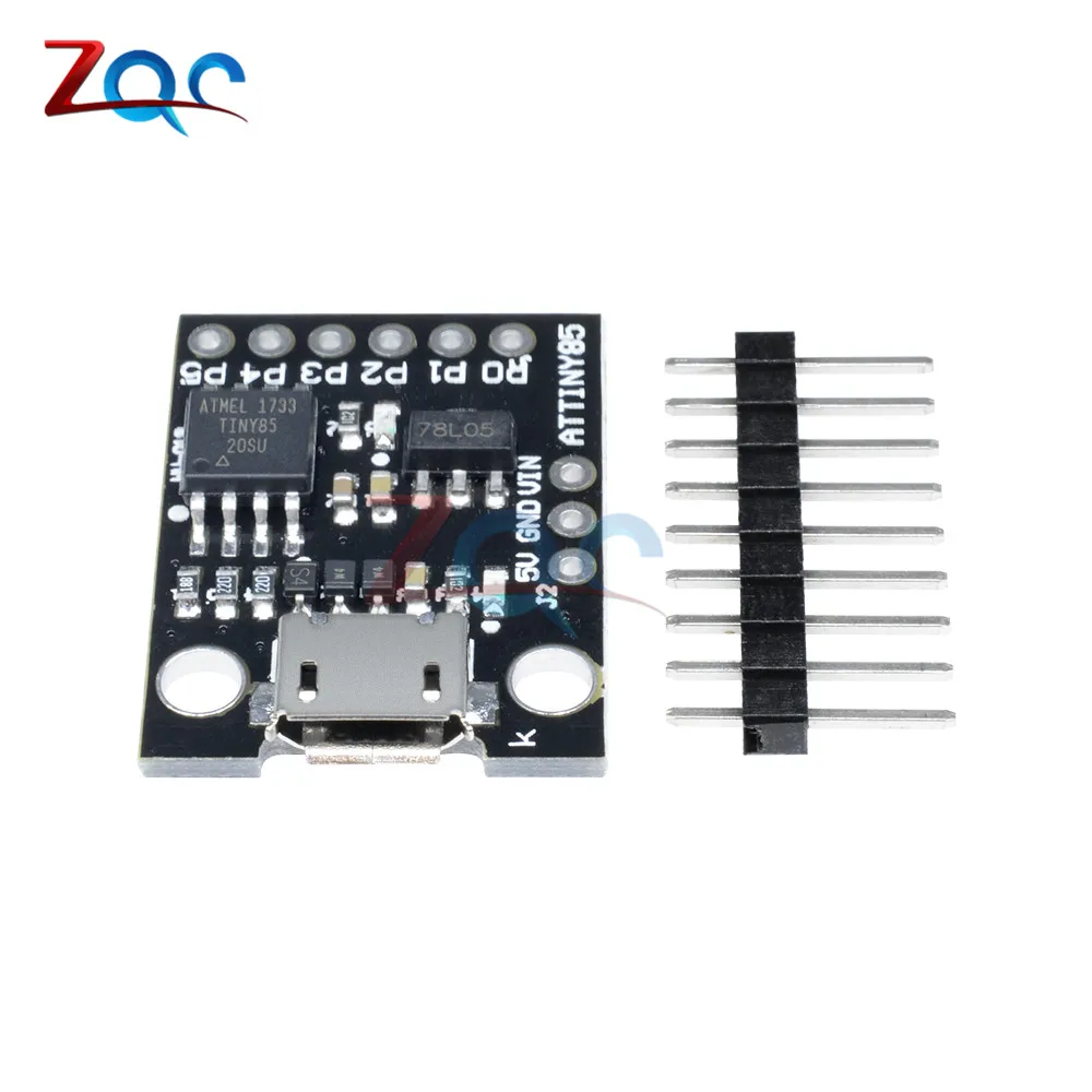 Attiny85 Digispark Kickstarter макетная плата модуль для Arduino I2C SPI Micro USB порт 1 8 V 5V|module for arduino|module