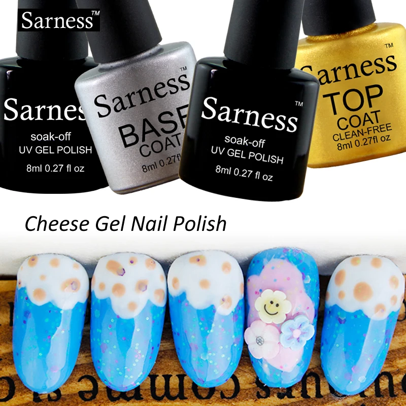 Гель для ногтей sarness lucky Colors УФ-гель отмачиваемый Светодиодный УФ-Гель-лак