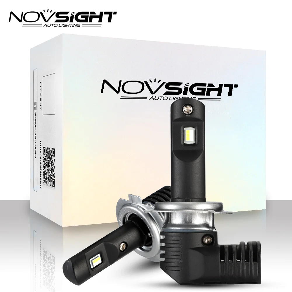 NOVSIGHT авто фары светодиодные головного света 9005 9006 H4 H7 H11 Индивидуальные Авто