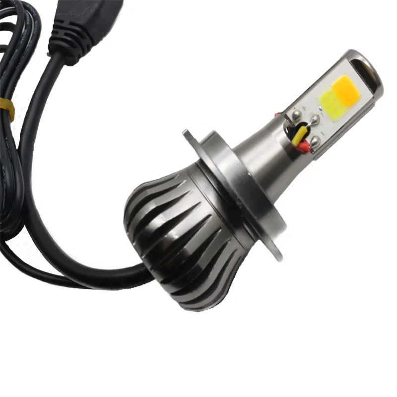 Автомобильная светодиодная Поворотная лампа H7 Plug высокая мощность монолитный