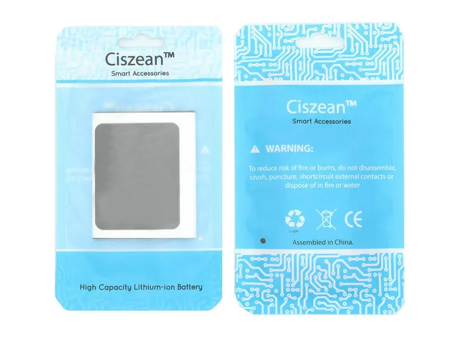 Ciszean PSP3458DUO / PSP3458 DUO Замена Батарея для мобильного телефона Prestigio Wize N3 1550 мА/ч
