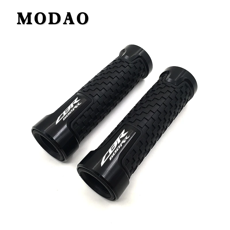 

CNC алюминий + Противоскользящий резиновый руль для мотоцикла рукоятка ручки для 2003-2018 HONDA CBR600RR CBR 600RR CBR600 RR