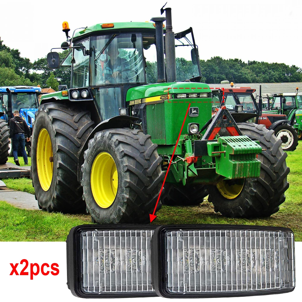 JD 40-8010T серия LED передняя крышка или верхняя часть кабины 20 Вт RE306510 Светодиодный