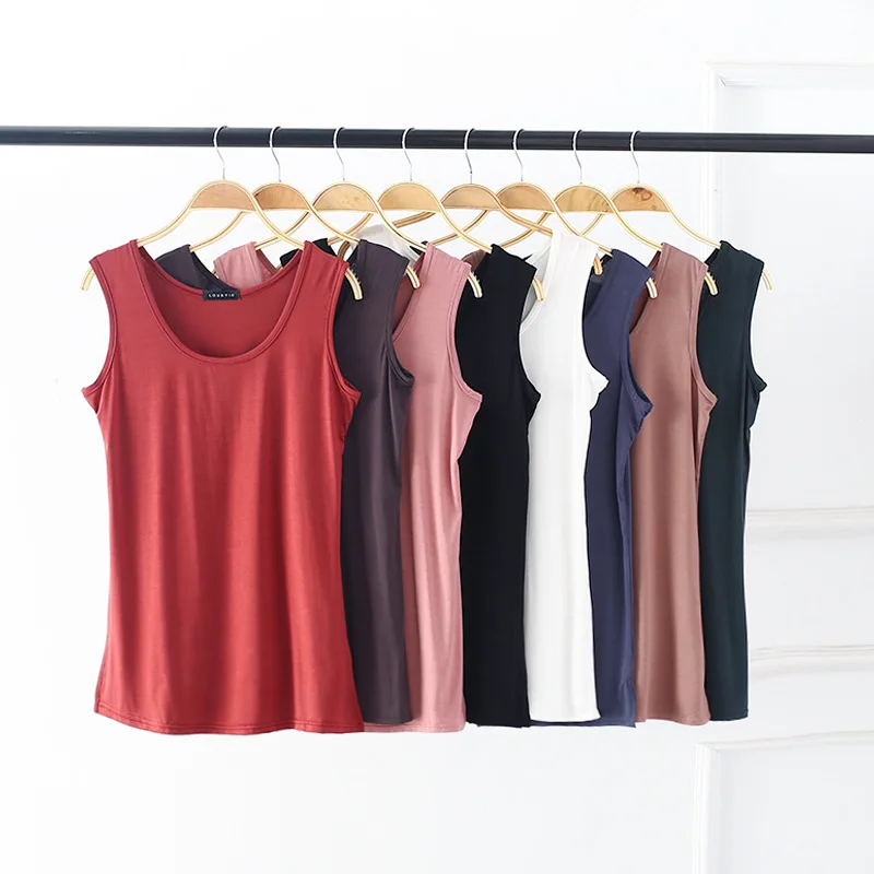 Женская майка из хлопковой ткани удобная дышащая спортивная повседневная с