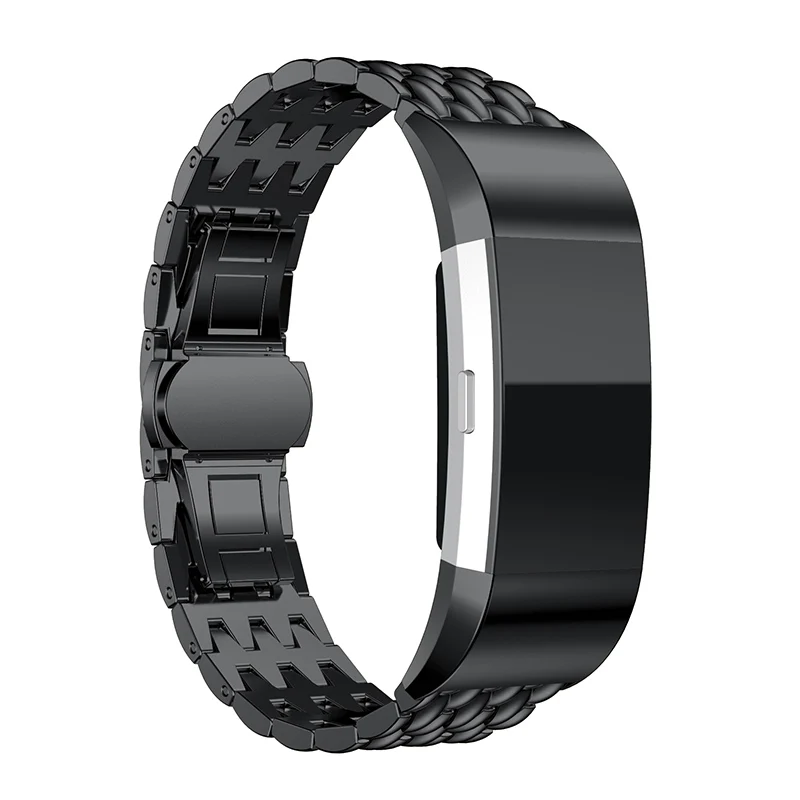 Сменный металлический браслет для Fitbit Charge 2 ремешок из нержавеющей стали band Band