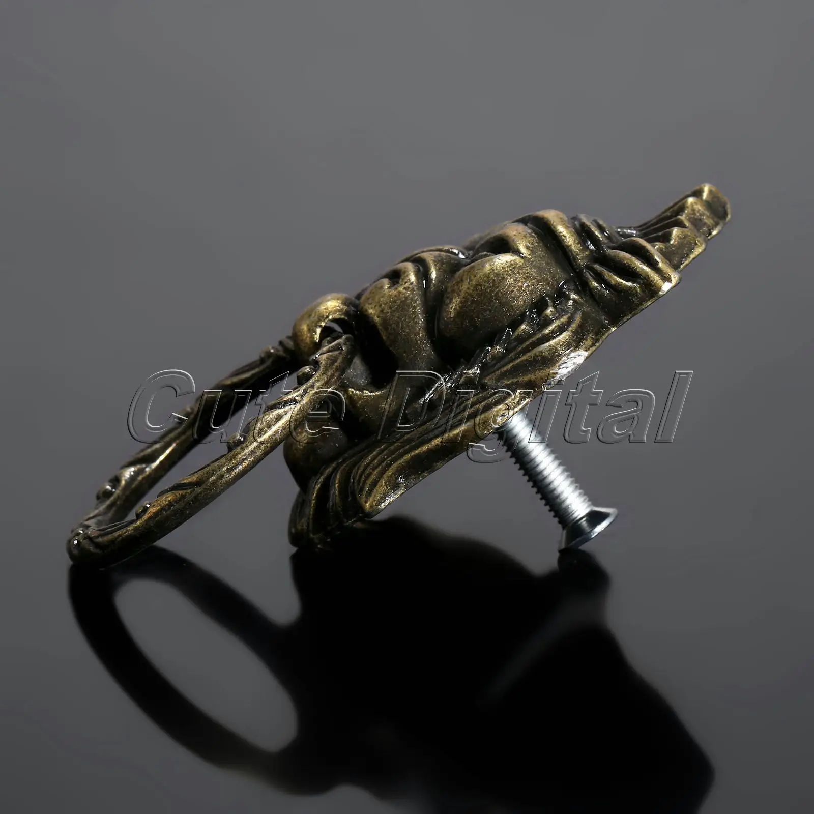 Бронзовая китайская дверная ручка 6 шт. ручки для шкафа кухонные фурнитура