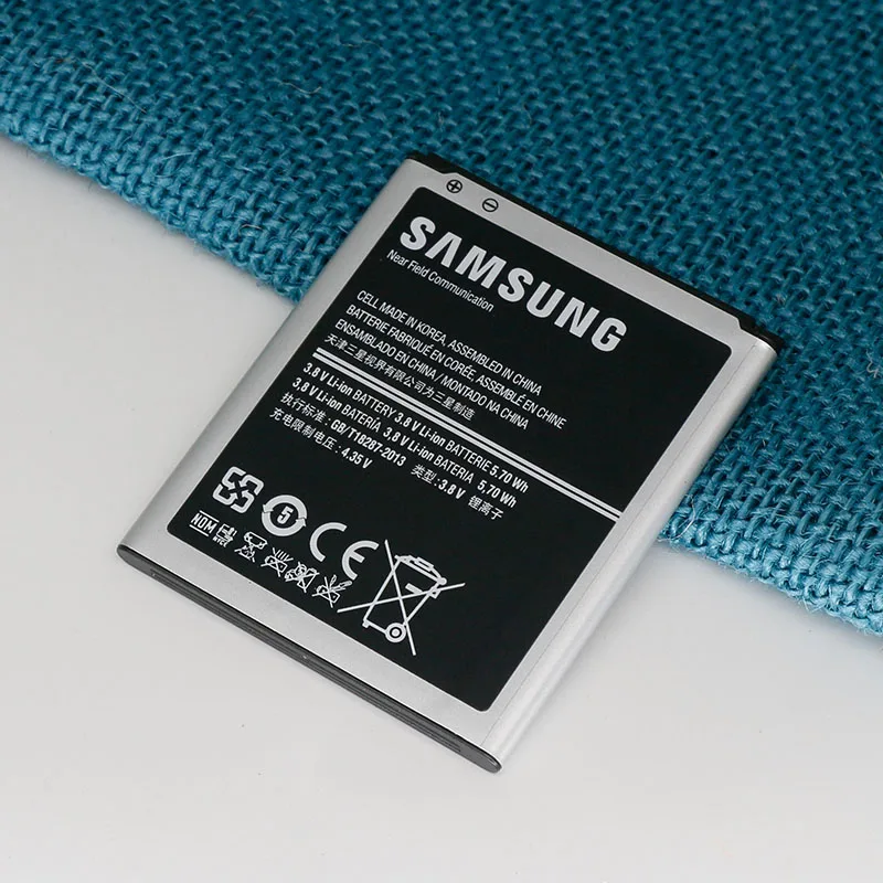 Новый оригинальный samsung Сменный аккумулятор для Galaxy S3 mini i8190 i8200 1500 мАч EB-L1M7FLU с NFC |