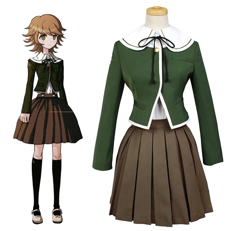 Карнавальный костюм Fujisaki Danganronpa Chihiro для костюмированной вечеринки|Костюмы